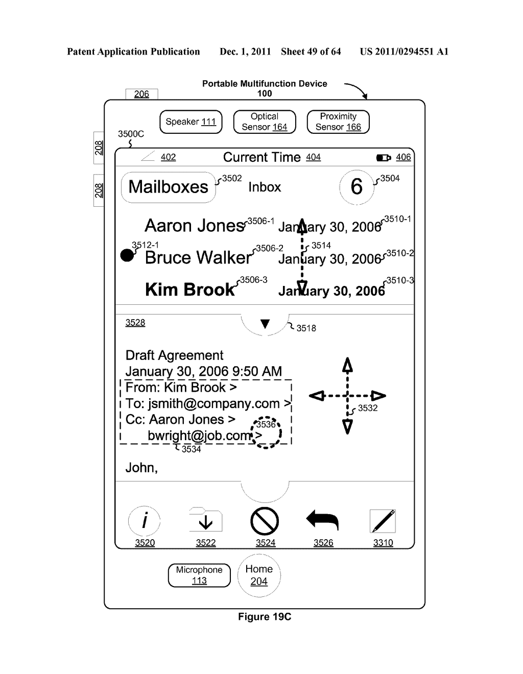 Missed Telephone Call Management for a Portable Multifunction Device - diagram, schematic, and image 50