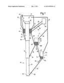 CATALYST RETURN APPARATUS, AND PROCESS FOR REACTING A FEEDSTOCK diagram and image