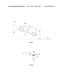 SYSTEM FOR CONTROLLING A VEHICLE WITH DETERMINATION OF ITS INSTANTANEOUS     SPEED RELATIVE TO THE GROUND diagram and image