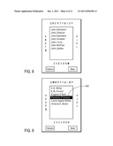 FAST GEOMETRY-BASED LIST-ENTRY SELECTION PROVIDING ASSOCIATED DATA     RETRIEVAL FOR USE IN HAND-HELD AND OTHER DEVICES diagram and image