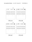 METHOD AND APPARATUS FOR MANAGING AN APPLICATION BEING EXECUTED IN A     PORTABLE TERMINAL diagram and image