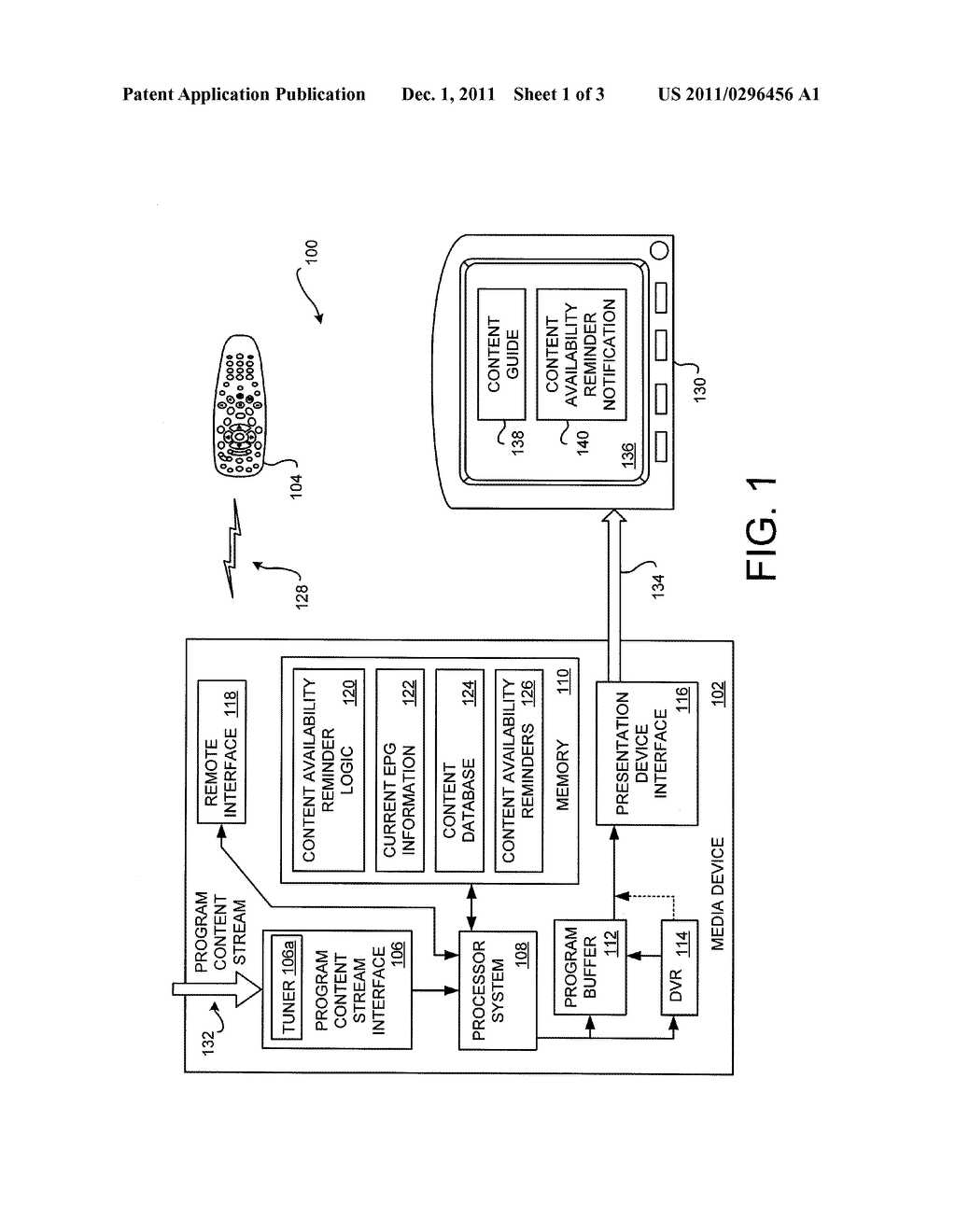 APPARATUS, SYSTEMS AND METHODS FOR CONTENT AVAILABILITY NOTIFICATION - diagram, schematic, and image 02