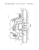 WORKPIECE GUARD AND BLADE GUARD FOR BAND SAW diagram and image