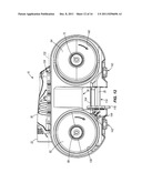 WORKPIECE GUARD AND BLADE GUARD FOR BAND SAW diagram and image