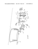 DEVICE FOR PIVOTING A FRONT HATCH AS WELL AS A FRONT HATCH MODULE diagram and image