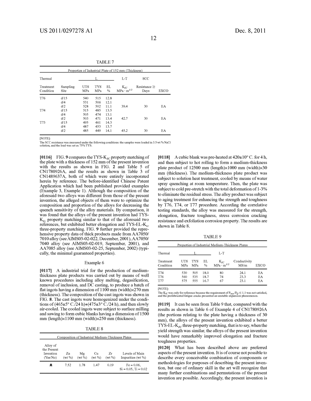 ALUMINUM ALLOY PRODUCTS FOR MANUFACTURING STRUCTURAL COMPONENTS AND METHOD     OF PRODUCING THE SAME - diagram, schematic, and image 16