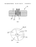 Device for pressing on a gear rack diagram and image