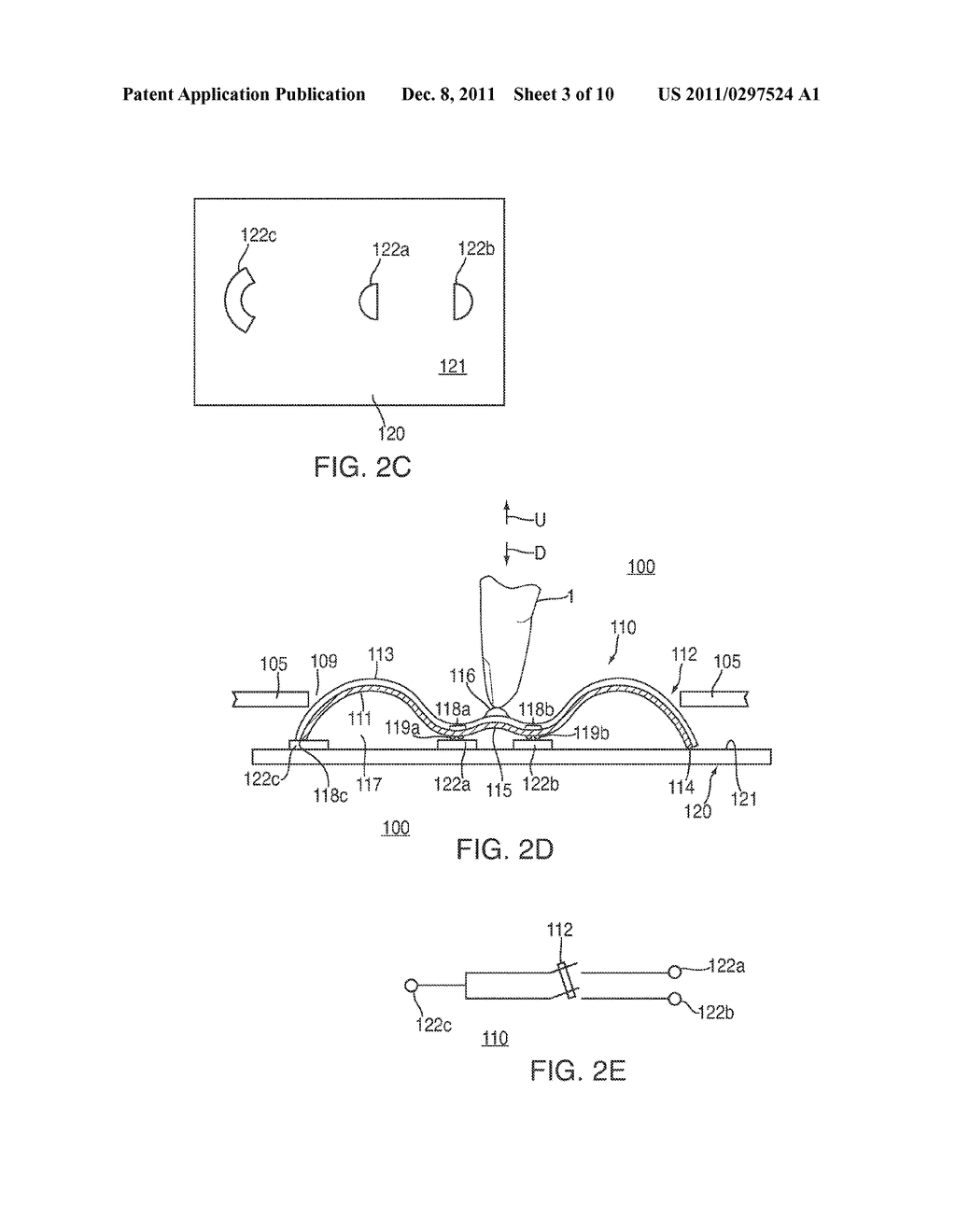 MULTIPLE-POLE SINGLE-THROW DOME SWITCH ASSEMBLIES - diagram, schematic, and image 04