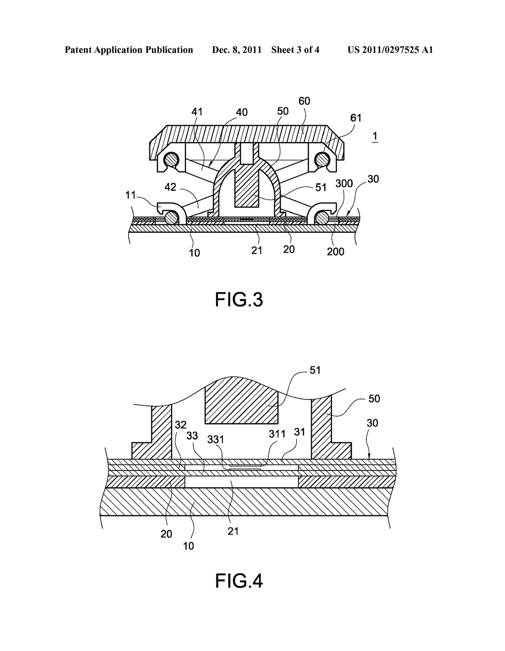 DUSTPROOF PRESS KEY STRUCTURE - diagram, schematic, and image 04