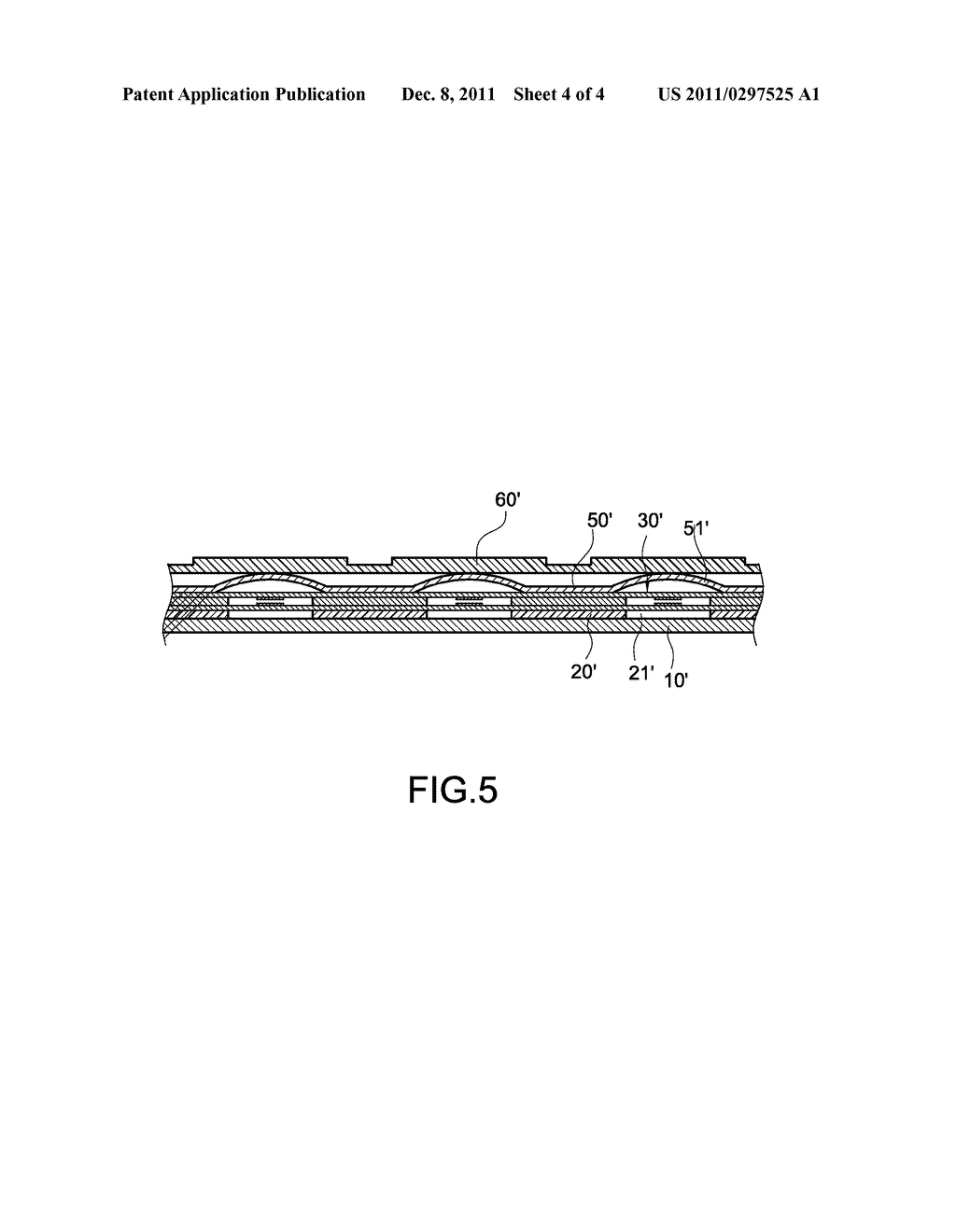 DUSTPROOF PRESS KEY STRUCTURE - diagram, schematic, and image 05