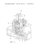 Homing device for magnetron rotating on two arms diagram and image