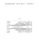 SWITCHGEAR ASSEMBLY WITH A CONTACT GAP diagram and image