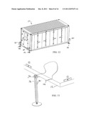 COMPACT EXTENDIBLE HEIGHT CONTAINER AND SHELTER diagram and image