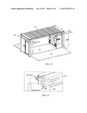 COMPACT EXTENDIBLE HEIGHT CONTAINER AND SHELTER diagram and image