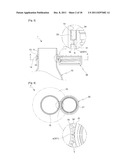 CONTAINER WITH ANTI-LOSS AND ANTI-IDLE-ROTATION CAP diagram and image