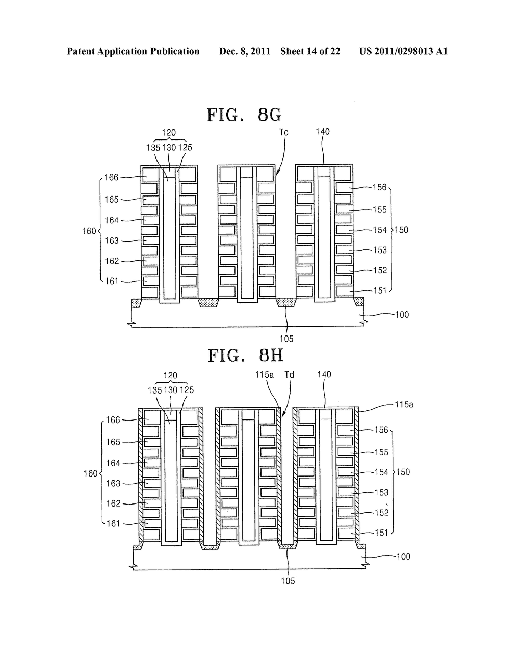 Vertical Structure Semiconductor Memory Devices And Methods Of     Manufacturing The Same - diagram, schematic, and image 15