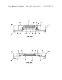 METHODS OF FABRICATION OF PACKAGE ASSEMBLIES FOR OPTICALLY INTERACTIVE     ELECTRONIC DEVICES AND PACKAGE ASSEMBLIES THEREFOR diagram and image