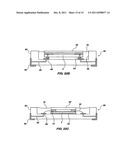 METHODS OF FABRICATION OF PACKAGE ASSEMBLIES FOR OPTICALLY INTERACTIVE     ELECTRONIC DEVICES AND PACKAGE ASSEMBLIES THEREFOR diagram and image