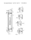 LOCKING SYSTEM OF THE PASSIVE DOOR BLADE OF A DOUBLE DOOR diagram and image