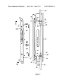 LOCKING SYSTEM OF THE PASSIVE DOOR BLADE OF A DOUBLE DOOR diagram and image