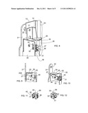 LOCKING SYSTEM OF THE PASSIVE DOOR BLADE OF A DOUBLE DOOR diagram and image