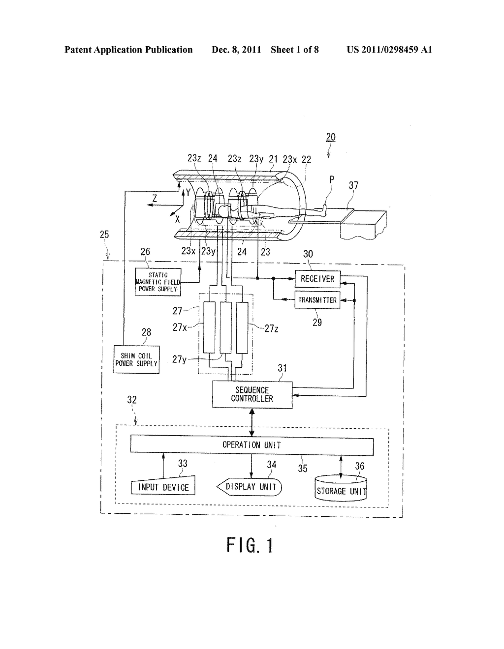 MAGNETIC RESONANCE IMAGING APPARATUS AND MAGNETIC RESONANCE IMAGING METHOD - diagram, schematic, and image 02