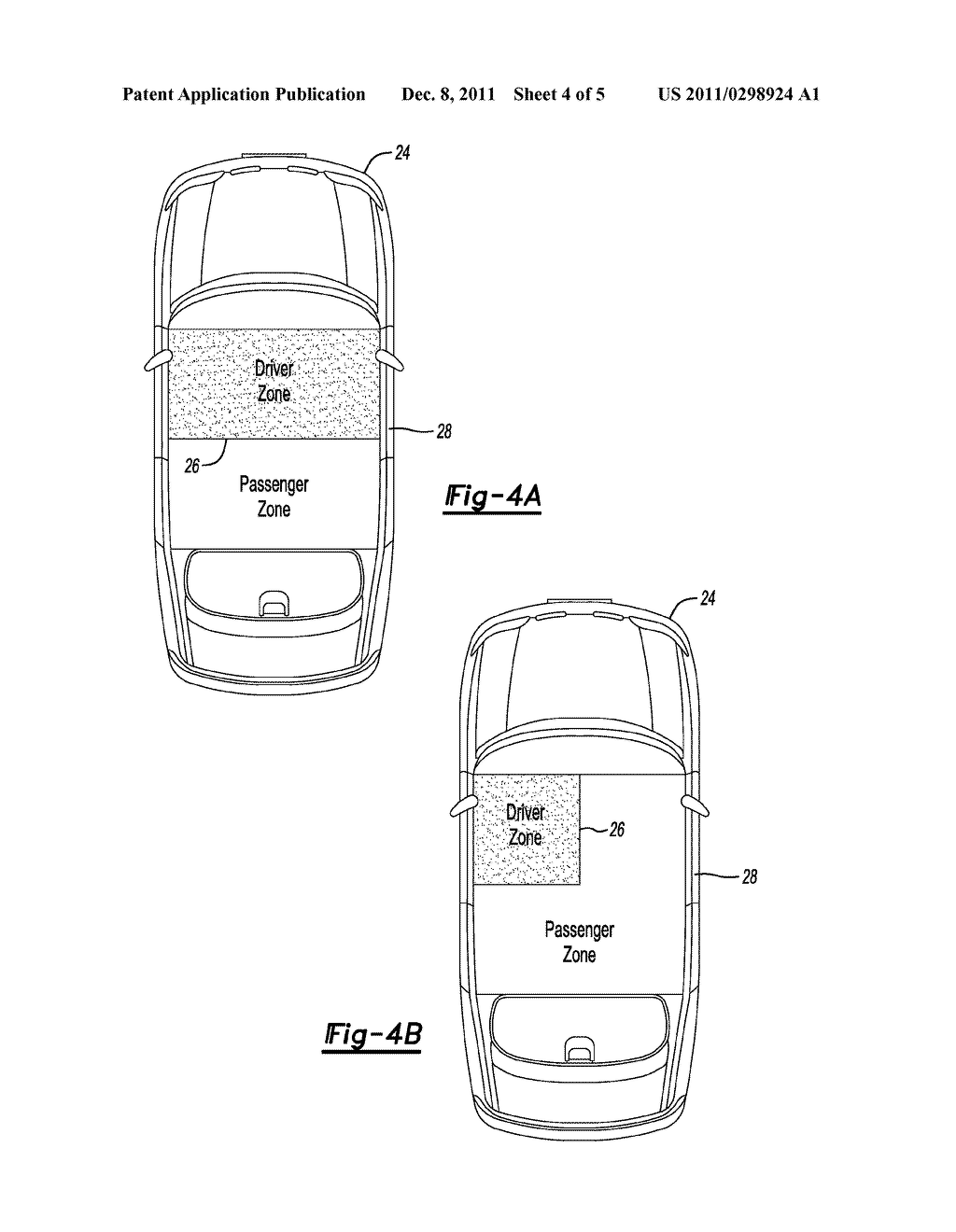 SYSTEM AND METHOD FOR DETECTING THE LOCATION OF A COMMUNICATION DEVICE IN     A VEHICLE BASED ON CAMERA DETECTION - diagram, schematic, and image 05