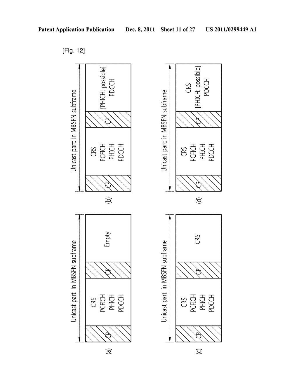 METHOD AND APPARATUS OF TRANSMITTING DATA IN MBSFN SUBFRAME IN WIRELESS     COMMUNICATION SYSTEM - diagram, schematic, and image 12