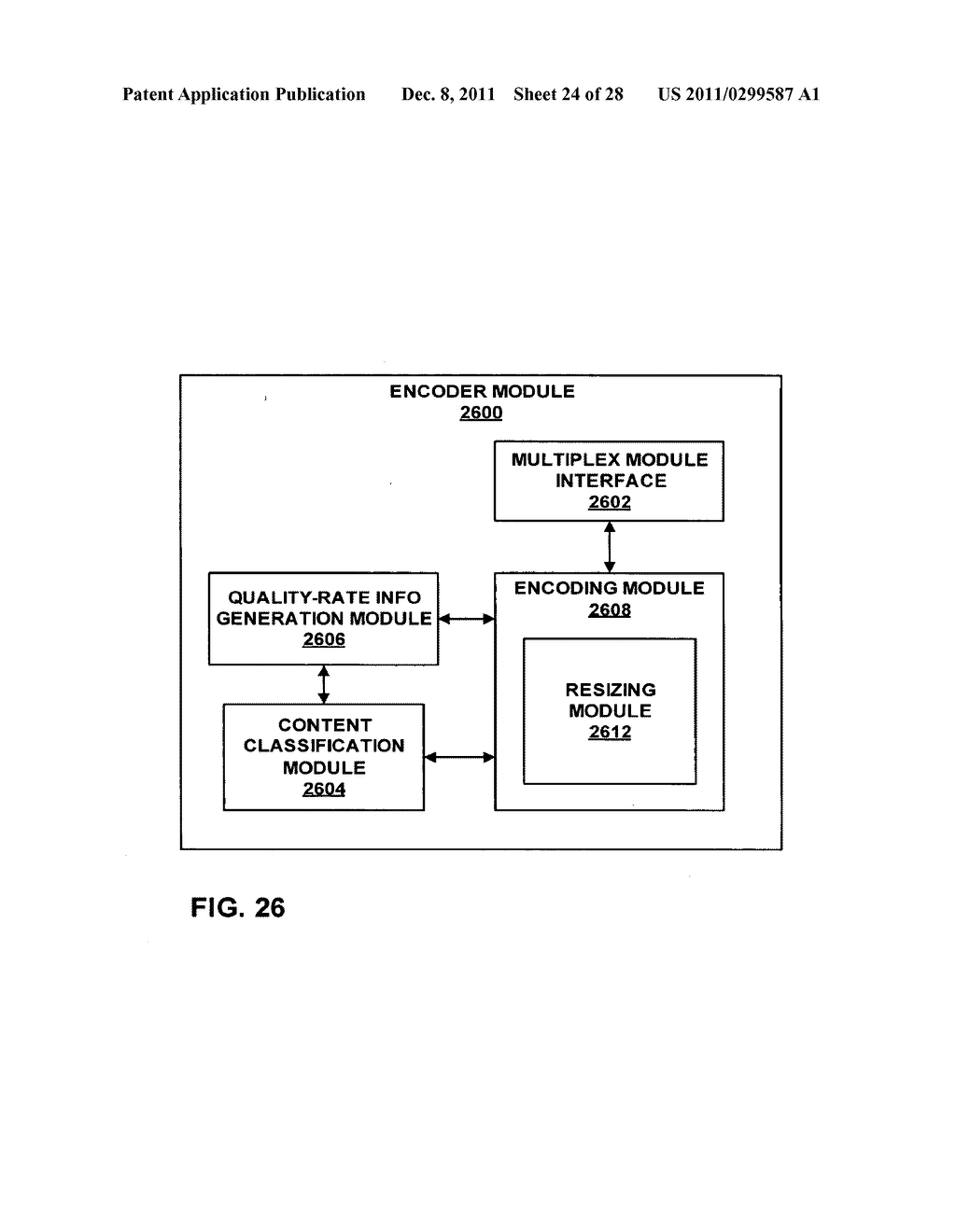 METHODS AND SYSTEMS FOR RESIZING MULTIMEDIA CONTENT BASED ON QUALITY AND     RATE INFORMATION - diagram, schematic, and image 25