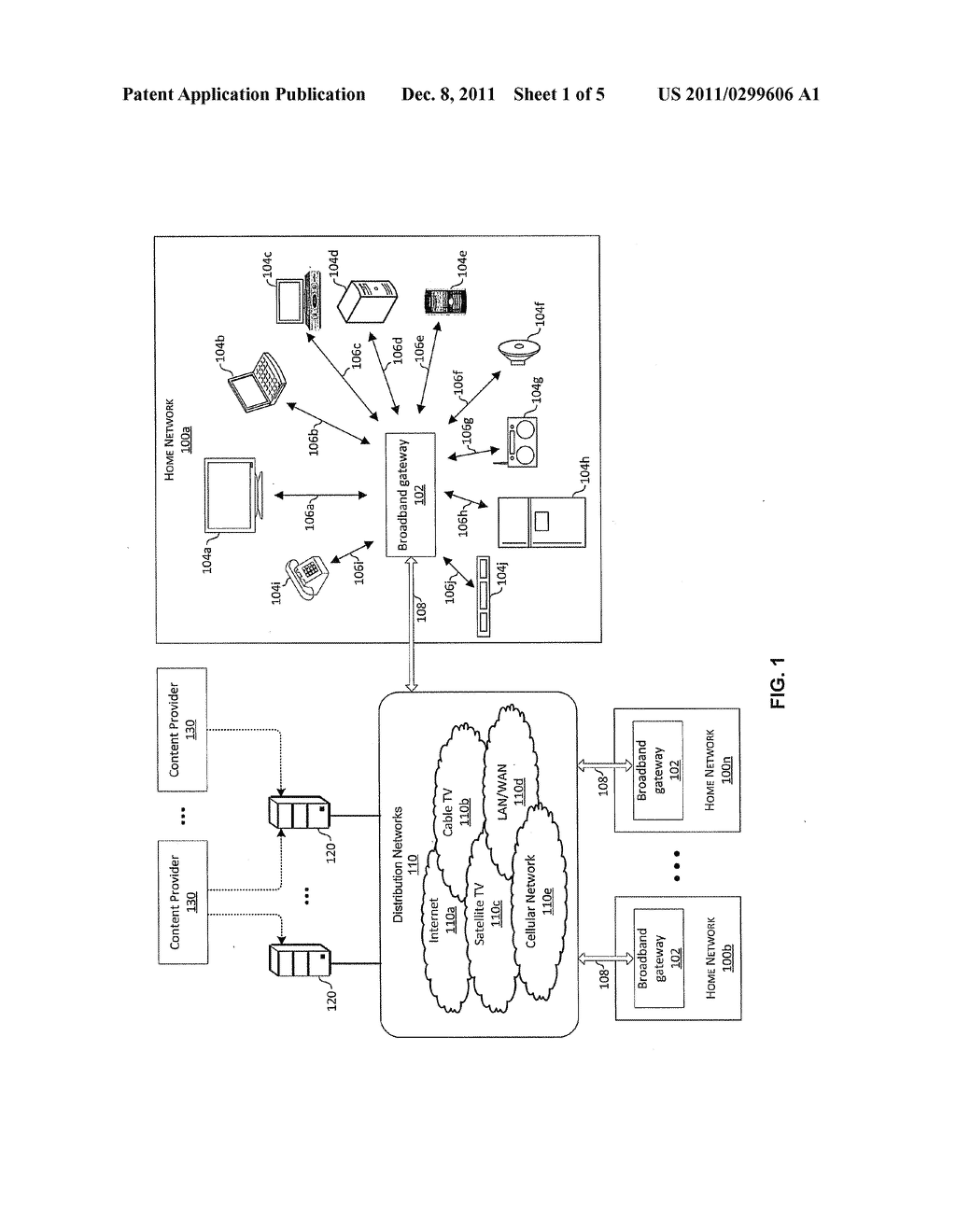 METHOD AND SYSTEM FOR PROVIDING SELECTED LAYERED VIDEO SERVICE VIA A     BROADBAND GATEWAY - diagram, schematic, and image 02