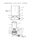 Flameless Candle with Multimedia Capabilities diagram and image