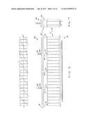 ENCLOSED RAILWAY FREIGHT CAR OR OVER-THE-ROAD TRAILER VAN HAVING WALLS AND     ROOF MOVABLE IN A VERTICAL DIRECTION diagram and image