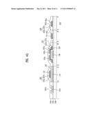 LIQUID CRYSTAL DISPLAY DEVICE HAVING A COMPOSITE DATA LINE WITH A LINE     OPENING EXPOSING THE TOP SURFACE AND SIDEWALLS diagram and image