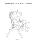 ABDOMINAL EXERCISE AND TRAINING APPARATUS diagram and image