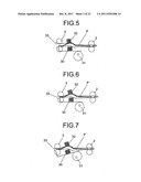 Creasing device and image forming system diagram and image