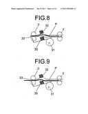 Creasing device and image forming system diagram and image