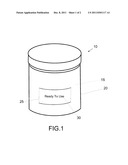 CRYOGENIC SKIN CREAM AND METHOD diagram and image