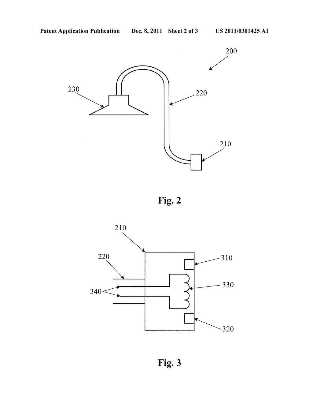 Inductive Task Light For Surgical Console - diagram, schematic, and image 03