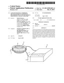 ULTRASOUND DEVICE COMPRISING MEANS TO GENERATE ULTRASOUND BEAM PRESENTING     A CONCAVE SEGMENT SHAPE HAVING A SINGLE CURVATURE diagram and image