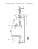 Method for calibrating a device for measuring phase fractions of polyphase     fluid under flow conditions, measuring method, and related device diagram and image