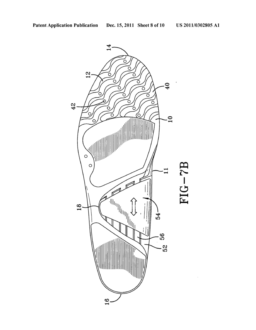 Adjustable and interchangebale insole and arch support system - diagram, schematic, and image 09