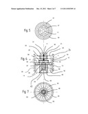 REGULATING DEVICE FOR A WATER OUTFLOW, PARTICULARLY FROM SANITARY FITTINGS diagram and image