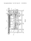 Apparatus and process for wrapping and securing edge flaps of flexible     cover sheet to panel structure diagram and image