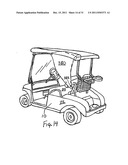 SUNSHADE FOR USE WITH GOLF CARTS diagram and image