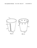 BOTTLE, CAN OR CUP IDENTIFIER DIMPLES diagram and image