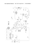 HEMODIALYSIS SYSTEM WITH HORIZONTAL CASSETTE ROLLER PUMPS diagram and image