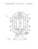 OIL CENTRIFUGE FOR EXTRACTING PARTICULATES FROM A CONTINUOUS FLOW OF FLUID diagram and image