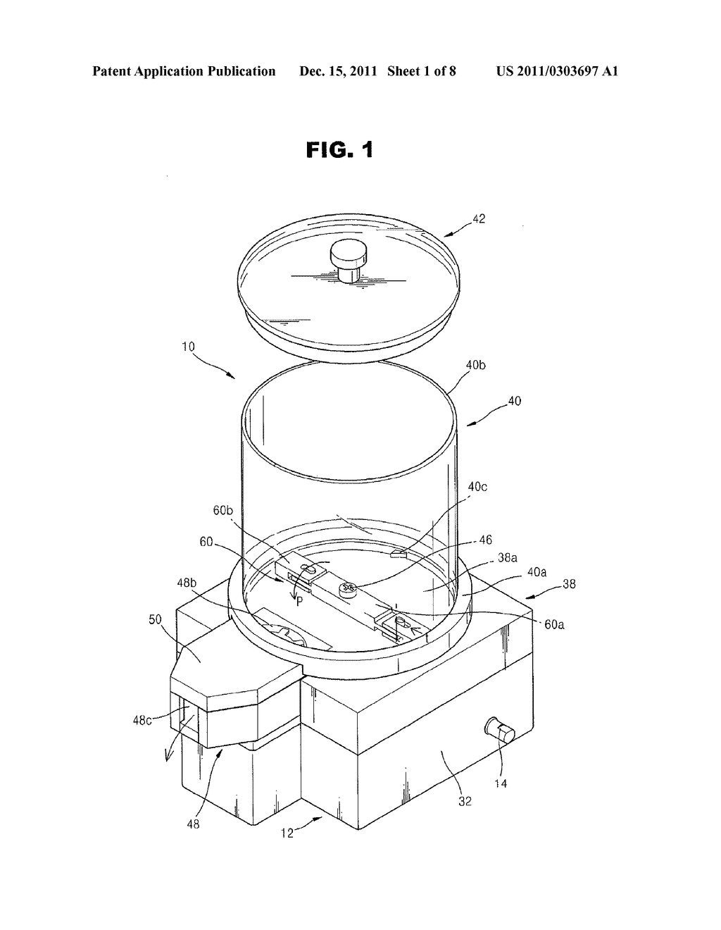 Apparatus and Method for Supplying Powder Quantitatively and Material     Supplying Apparatus Including the Apparatus for Supplying Powder - diagram, schematic, and image 02