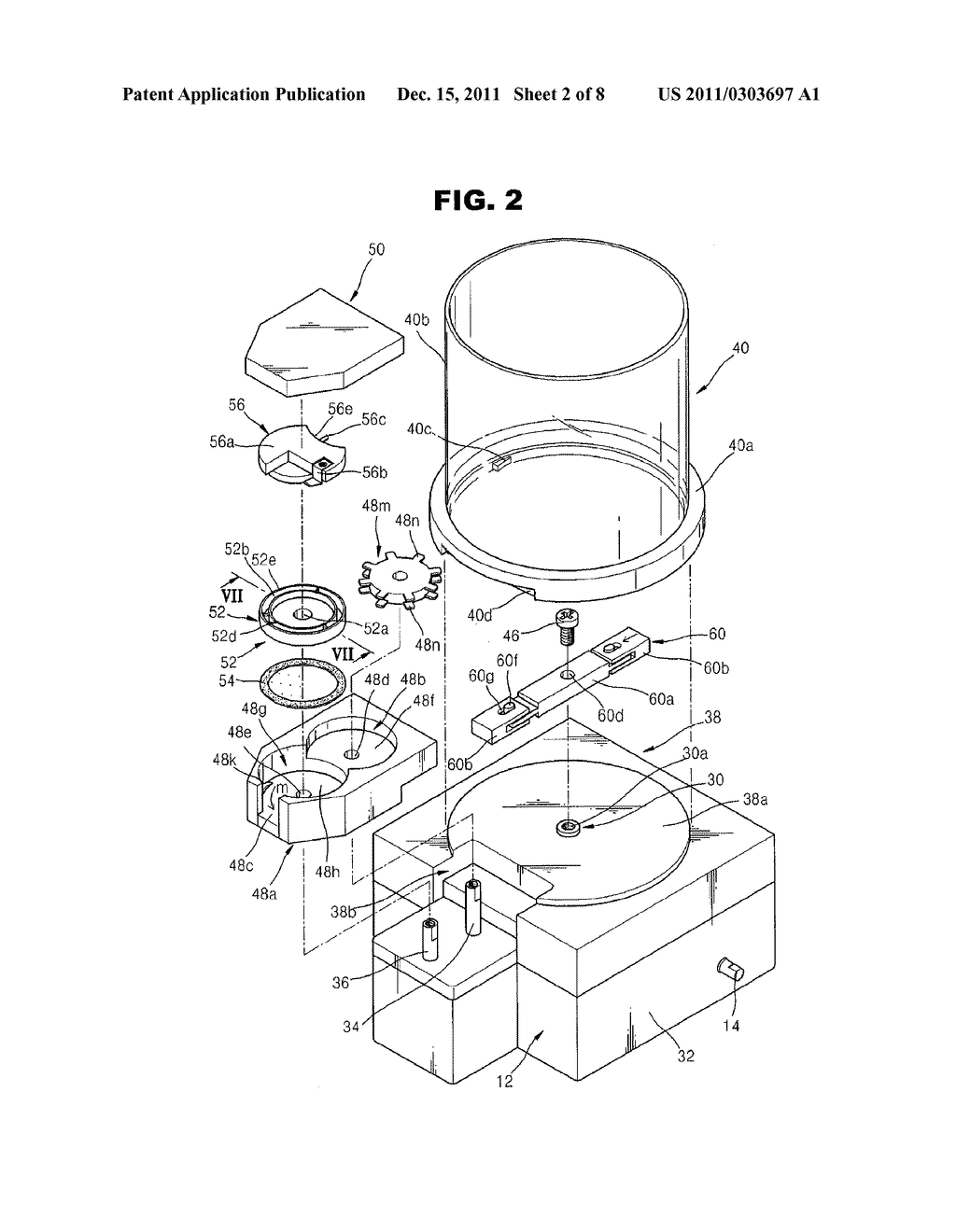Apparatus and Method for Supplying Powder Quantitatively and Material     Supplying Apparatus Including the Apparatus for Supplying Powder - diagram, schematic, and image 03
