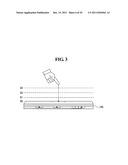 MOBILE TERMINAL AND DISPLAYING METHOD THEREOF diagram and image